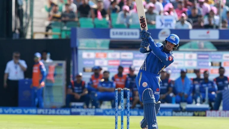 Why Quinton de Kock is Missing MI vs SRH IPL 2026: Injury Update & Playing XI Changes
