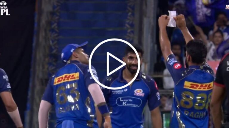 Raghu Sharma Mimics Abhishek Sharma’s ‘Parchi’ Celebration After Maiden IPL Wicket