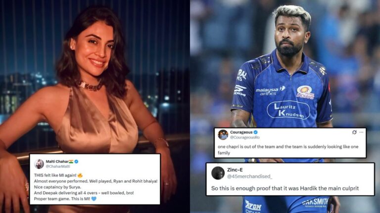 Did Malti Chahar Expose Mumbai Indians Rift with Hardik Pandya? Fans React