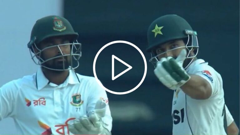 Litton Das vs Mohammad Rizwan: “Ab Acting Shuru” & Sledging War in Sylhet Test