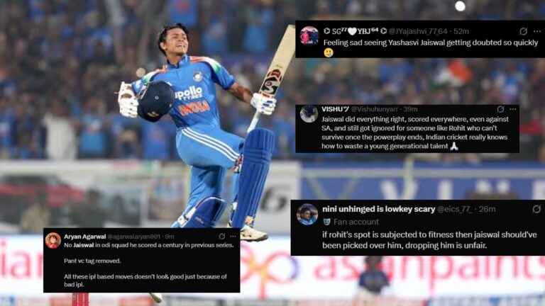 How To Waste A Generational Talent: Yashasvi Jaiswal’s ODI Snub Sparks Outrage