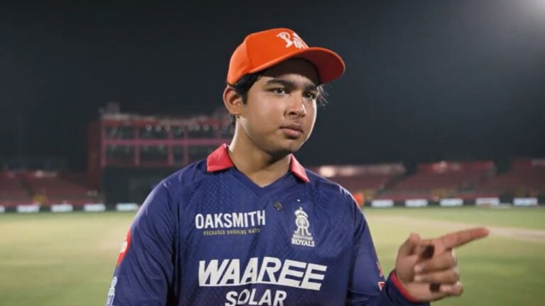 Vaibhav Sooryavanshi Shines: RR Star Meets Justin Langer After Record-Breaking IPL Knock