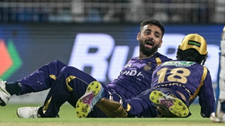 KKR Star Angkrish Raghuvanshi Suffers Injury Scare Against Mumbai Indians