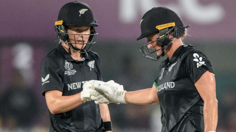Sophie Devine and Maddy Green Script Historic Partnership vs England