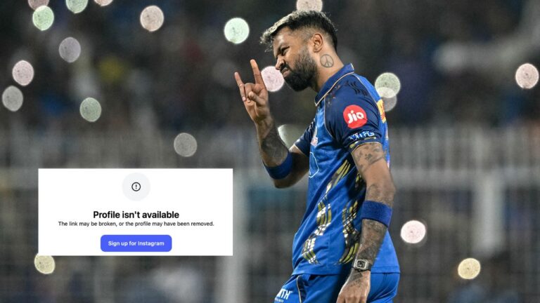Hardik Pandya Follows Arshdeep Singh’s Footsteps, Removes His Entire Digital Tra – Hardik Pandya Deactivates Instagram: Mumbai Indians Captain Steps Away From Social Media