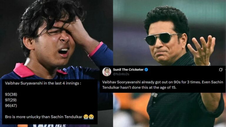 Vaibhav Sooryavanshi Compared With Sachin Tendulkar As 90s Haunt Royals Opener – Vaibhav Sooryavanshi Compared To Sachin Tendulkar After Stunning 96 in IPL 2026