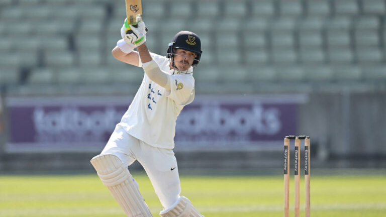 Daniel Hughes Century Drives Sussex to Command Against Leicestershire