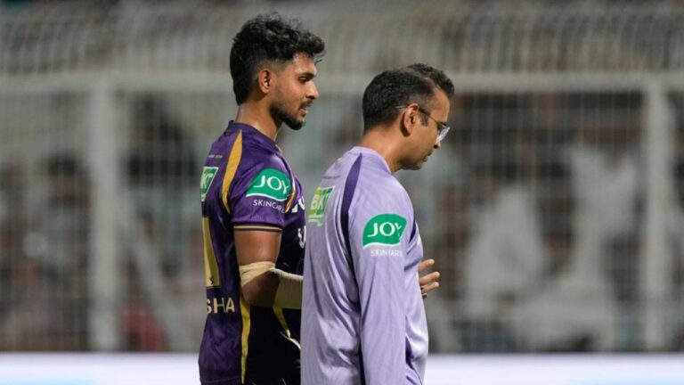 Matheesha Pathirana Injury Scare: KKR Debut Cut Short Against Gujarat Titans