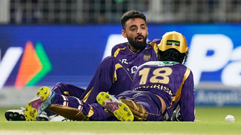 Varun Chakravarthy’s Courageous Performance Amidst Injury Boosts KKR Playoff Hopes