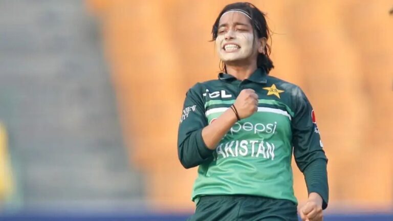 Fatima Sana Scripts History with Fastest Fifty in WT20Is