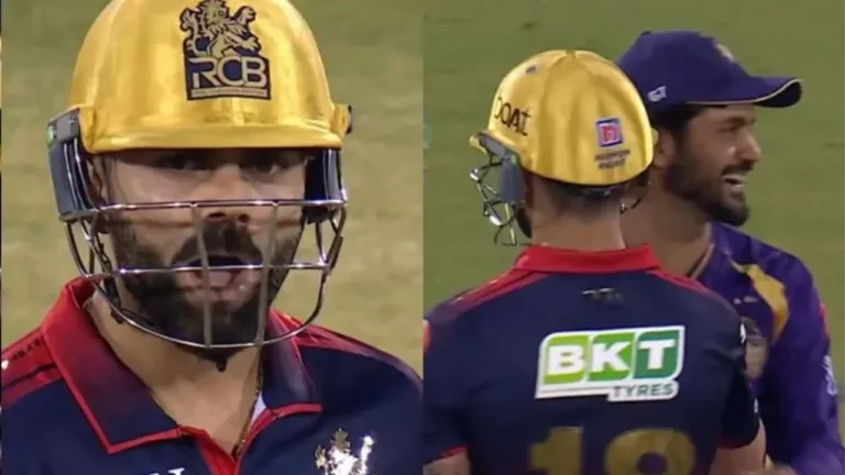Virat Kohli Reacts to Manish Pandey’s Stunning Catch in RCB vs KKR