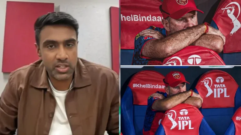 Ricky Ponting’s Heartbreak: R Ashwin Sympathises as PBKS IPL 2026 Campaign Crumbles