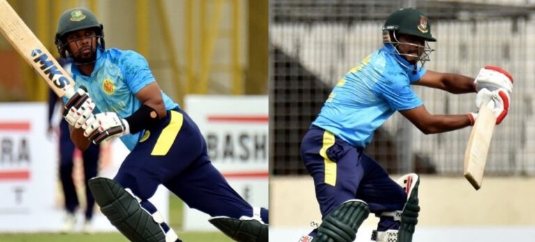 Mosaddek and Sabbir Lead Abahani to Hard-Fought DPL Victory over Bashundhara