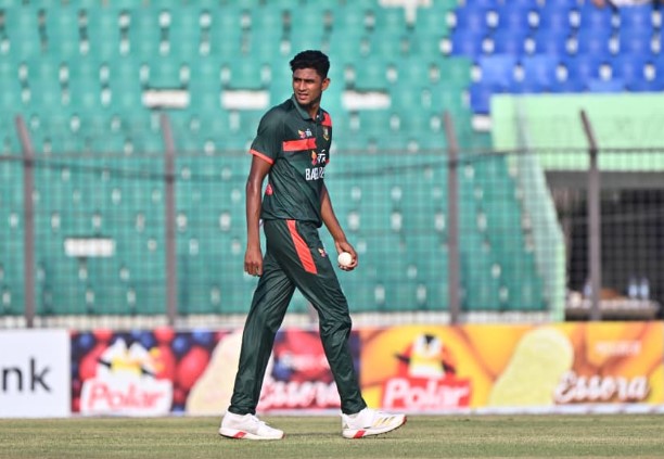 Towhid Hridoy Praises Nahid Rana’s Pace After New Zealand Series Success