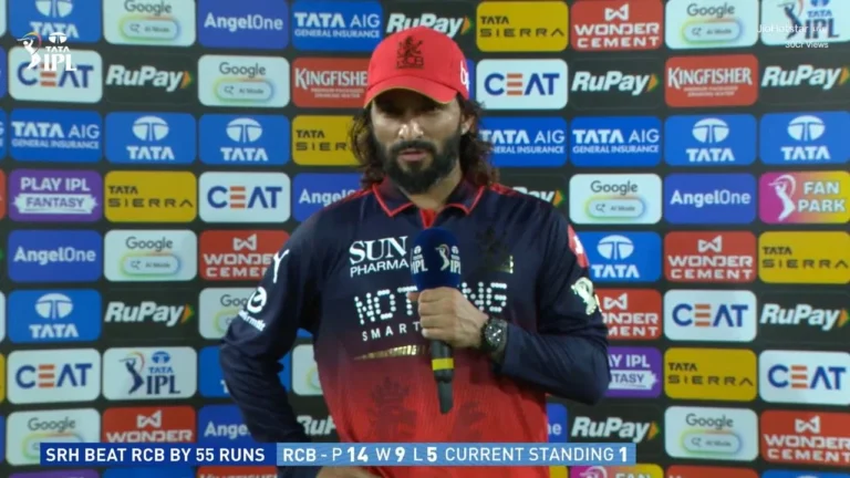 SRH Dominate RCB: Rajat Patidar Reflects on Fearless Batting Display in IPL 2026