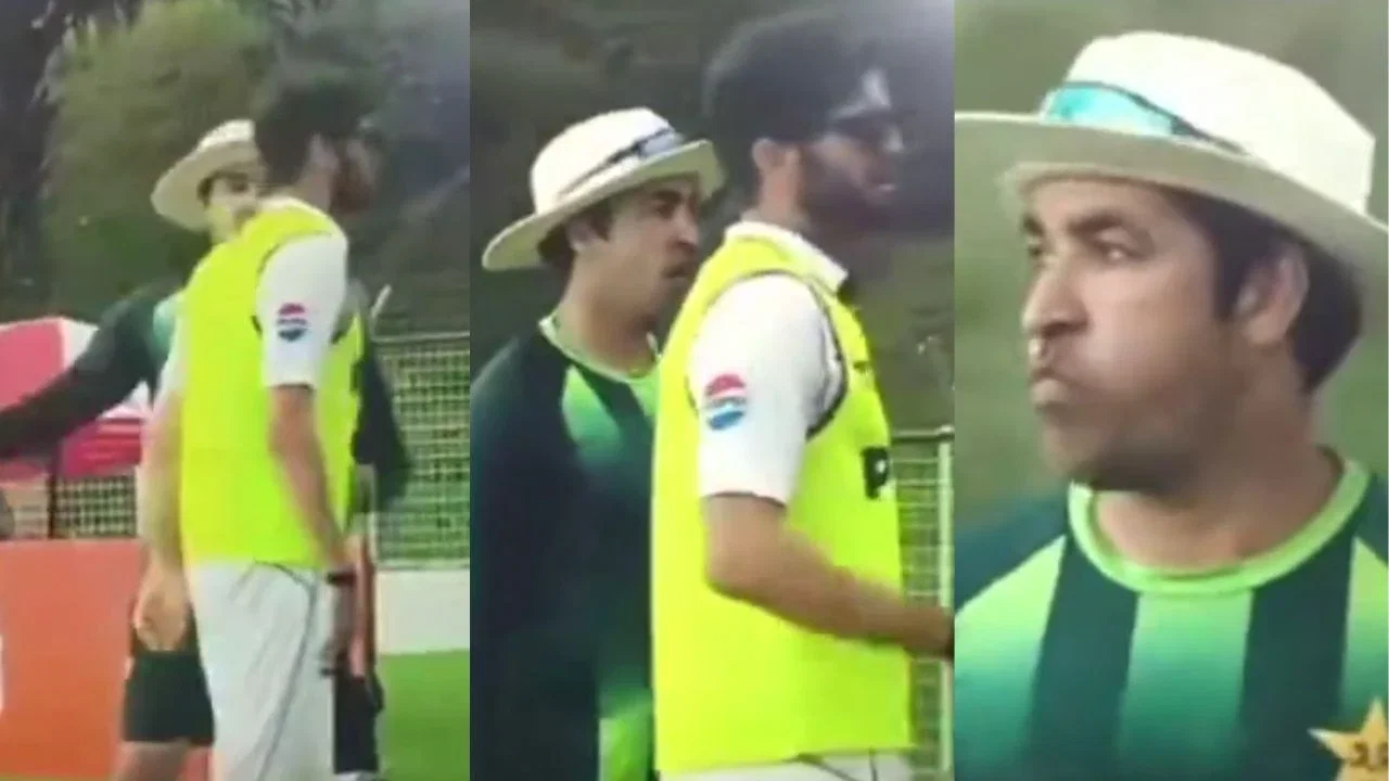 watch shaheen afridi involved in heated clash with umar gul after pakistan xi snub vs bangladesh 1 1