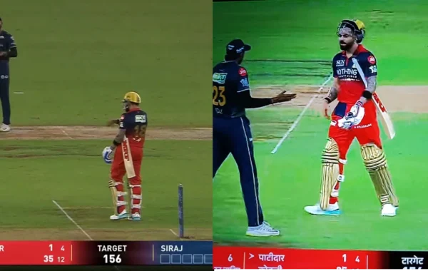 watch virat kohli and sai sudharsan involved in a heated exchange during ipl 2026 final