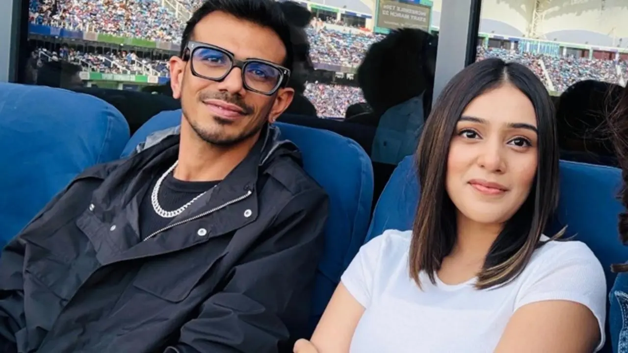 yuzvendra chahal with rj mahvash