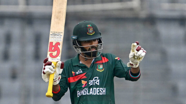 Hridoy, Litton and Mosaddek carry Bangladesh to 274 in quest for 3-0